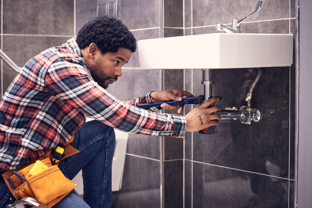 Plumbing work